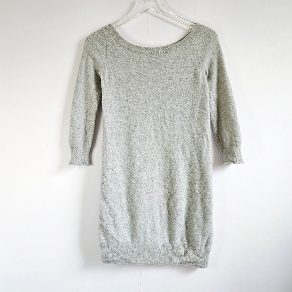 Juicy Couture Cashmere Dress Gray Fits S/M - Picture 3 of 6